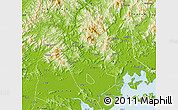 Physical Map of Chaoan