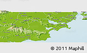 Physical Panoramic Map of Chaoyang