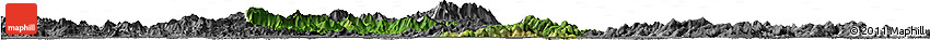 Satellite Horizon Map of Enping, desaturated