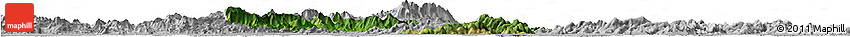 Satellite Horizon Map of Enping, lighten, desaturated