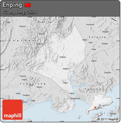 Silver Style Map of Enping