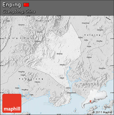 Silver Style Map of Enping