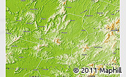 Physical Map of Fogang