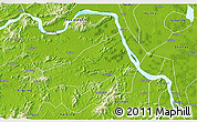 Physical 3D Map of Gaoming