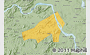 Savanna Style Map of Gaoming