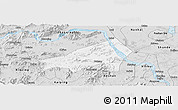 Silver Style Panoramic Map of Gaoming