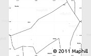 Blank Simple Map of Gaoming