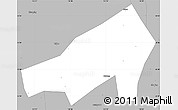 Gray Simple Map of Gaoming