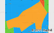 Political Simple Map of Gaoming