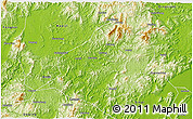 Physical 3D Map of Guangning