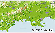 Physical 3D Map of Haifeng