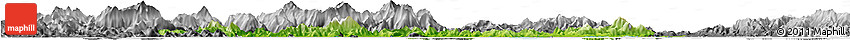 Physical Horizon Map of Haifeng, desaturated