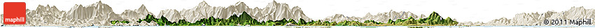 Satellite Horizon Map of Haifeng, shaded relief outside Satellite Horizon Map of Haifeng, shaded relief outside