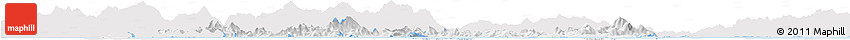 Silver Style Horizon Map of Haifeng, single color outside