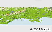 Physical Panoramic Map of Haifeng