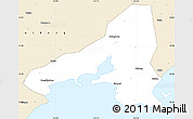 Classic Style Simple Map of Haifeng