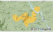 Savanna Style 3D Map of Heshan