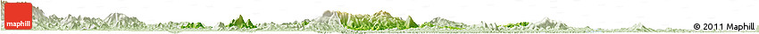 Physical Horizon Map of Heshan, lighten Physical Horizon Map of Heshan, lighten