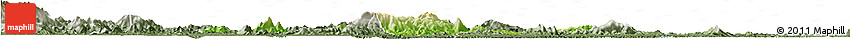 Physical Horizon Map of Heshan, semi-desaturated Physical Horizon Map of Heshan, semi-desaturated