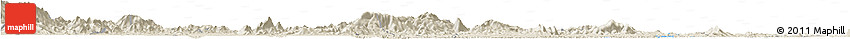 Shaded Relief Horizon Map of Heshan
