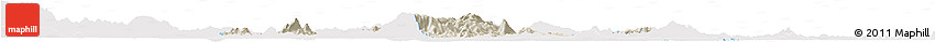 Shaded Relief Horizon Map of Heshan, single color outside Shaded Relief Horizon Map of Heshan, single color outside