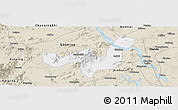 Classic Style Panoramic Map of Heshan