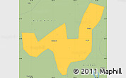 Savanna Style Simple Map of Heshan
