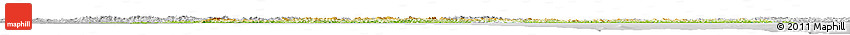 Physical Horizon Map of Guangdong, lighten, desaturated