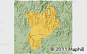 Savanna Style 3D Map of Huaiji