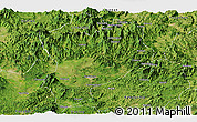 Satellite Panoramic Map of Huaiji
