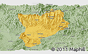 Savanna Style Panoramic Map of Huaiji
