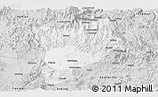 Silver Style Panoramic Map of Huaiji