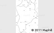 Blank Simple Map of Huaiji