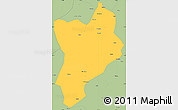 Savanna Style Simple Map of Huaiji