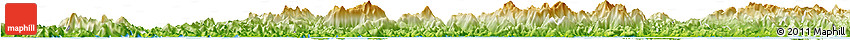 Physical Horizon Map of Huidong