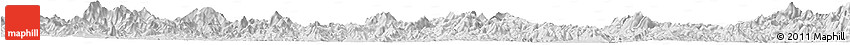 Silver Style Horizon Map of Jiaoling