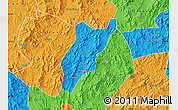 Political Map of Jiaoling
