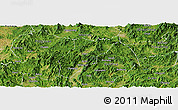 Satellite Panoramic Map of Jiaoling