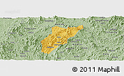 Savanna Style Panoramic Map of Jiaoling