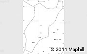 Blank Simple Map of Jiaoling