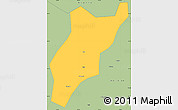 Savanna Style Simple Map of Jiaoling
