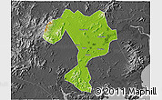 Physical 3D Map of Kaiping, darken, desaturated