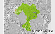 Physical 3D Map of Kaiping, lighten, desaturated