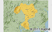 Savanna Style 3D Map of Kaiping