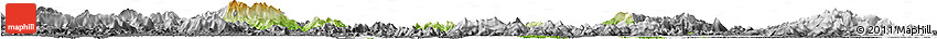 Physical Horizon Map of Kaiping, desaturated