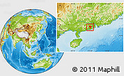 Physical Location Map of Kaiping