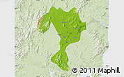 Physical Map of Kaiping, lighten