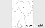 Blank Simple Map of Kaiping