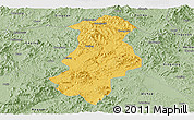 Savanna Style Panoramic Map of Longchuan