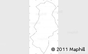 Blank Simple Map of Longchuan, cropped outside, no labels